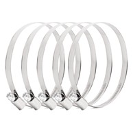 AMIO Set vijčanih stezaljki, 80–100 mm, 5 kom
