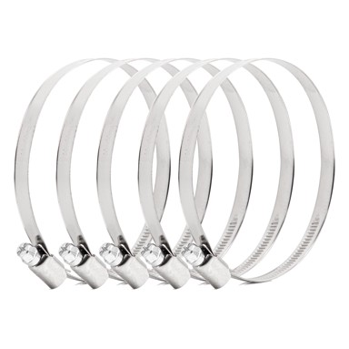 AMIO Set vijčanih stezaljki, 80–100 mm, 5 kom