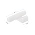 KIKKA BOO Bočna zaštita za novorođenče Newborn Positioner Memory Foam, bijela