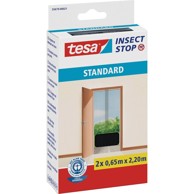 TESA Mreža za vrata 2×2.2 m, crna