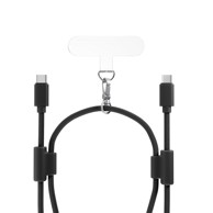 EPICO Kabel USB-C na USB-C 60W, crni