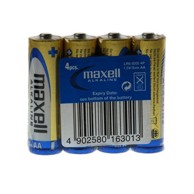 MAXELL Alkalna Baterija, LR-6/AA, 4 komada, shrink