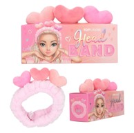 TOP MODEL Traka za glavu s plišanim srcima Beauty and me 13506