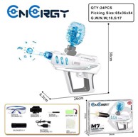 Dječji pištolj za igru, s vodenim kiglicama, bijeli