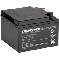 EUROPOWER Baterija AGM EPS series, 12V, 28Ah