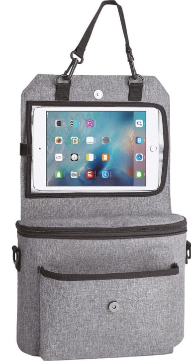 FREEON Organizator 3u1 za automobil i kolica, siva