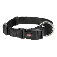 TRIXIE Ogrlica za pse Premium S 25-40 cm/15 mm, crna