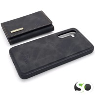 DG Maskica + odvojivi magnetni novčanik za Samsung A34 Crna