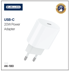 JELLICO Punjač AK-180, QC 20 W, USB-C, bijela