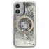HELLO KITTY Magnetna Maskica Hello Kitty Za Iphone 16 6.1, Tvrda, S Tekućim Šljokicama I Groznicom