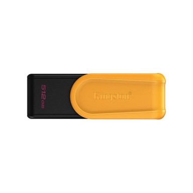KINGSTONE USB Flash stick DataTraveler, 512 GB, USB 3.2, Gen 1, crno/žuti