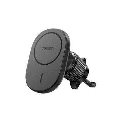 UGREEN MagSafe auto punjač 15W, USB-C, magnetni, bežični/indukcijski, crni