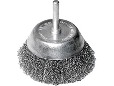 EXTOL CRAFT Rotacijska četka 17057, 63 mm, valovita žica 0,3 mm, osovina 6 mm