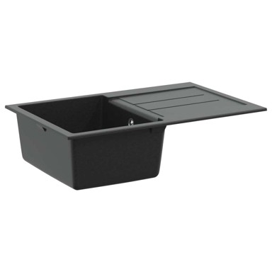 Umivaonik, 780x500 mm, 80% kvarc i 20% smola, crna