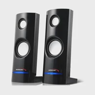 AUDIOCORE Zvučnici AC860, 4 W, crni, Wired