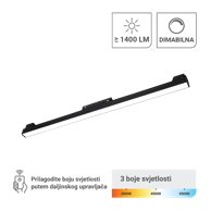 GREEN TECH LED magnetna svjetiljka Mt01-20-20W-3Cct 20 W, crna