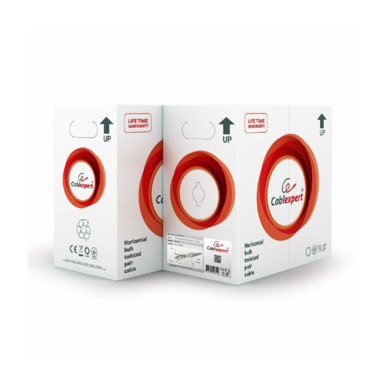 GEMBIRD Kabel CAT5e FTP LAN, CU, solid, 305m, GEM-FPC-5004E-SO