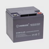 ENERBLOCK AGM baterija 12V 45Ah za električno vozilo, Deep-cycle