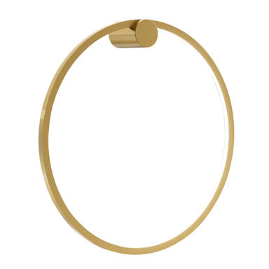 Zidna svjetiljka Saturno, 25W LED, zlatna