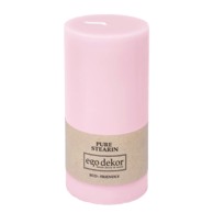 EGO DEKOR Roza svijeća Eco candles Friendly, 50 h