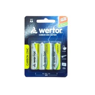 WERTOR Baterijski uložak ZnCl R06 AA 1,5V/4 kom