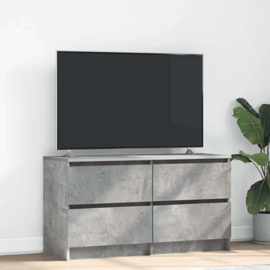 TV ormarić, boja betona, 150x30x44.5 cm, konstruirano drvo