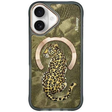 NIMMY Maskica za iPhone 16, Magnetic Fantasy Animal, MagSafe, zlatna