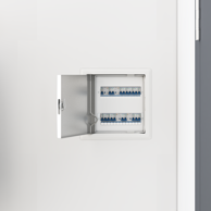 Pristupna ploča 2 kom 20 x 20 cm, bijela