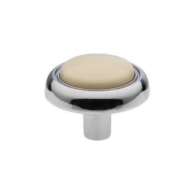 Ručka za namještaj Okov dugme sjajno kromovan