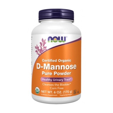 NOW D-manoza prah, 170 g