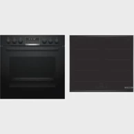 BOSCH Set za kuhanje HND677LS62, crna i nehrđajući čelik