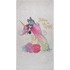 VITAUS Periv dječji tepih boje slonovače 160x230 cm Cute Unicorn