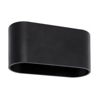 Zidna svjetiljka Tobias G9, crna