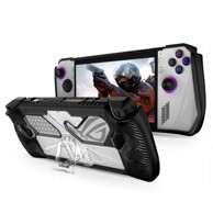 TECH-PROTECT Maskica za Asus Rog Ally, Defense, crna/prozirna
