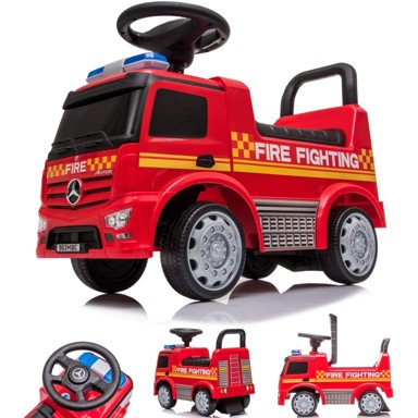 SUNBABY Guralica Mercedes vatrogasci, crvena
