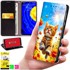 BLUEMOON Torbica u obliku novčanika za Oppo Reno 15F / 15F FS - maskica s otiskom + staklo 9H