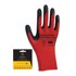 LACUNA Zaštitne rukavice POLIESTER CRVENA S CRNIM PREMAZOM VEL. 10