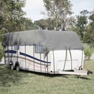 Krovni pokrivač za karavan sivi 800x300 cm – netkana tkanina