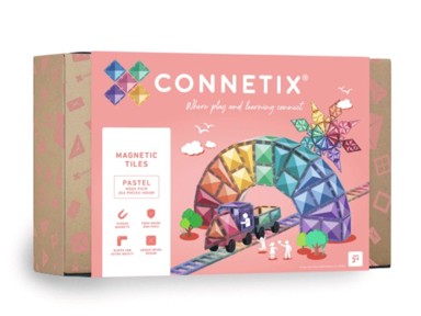 Magnetni set za slaganje Pastel XXL, 202 komada