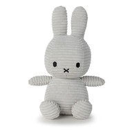 MIFFY Plišana igračka Zeko Corduroy, siva, 23 cm