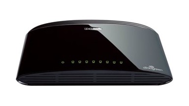 D-LINK Switch DES-1008D, 10/100 Mbps, 8-ports