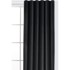 FILUMI Crna zavjesa za djelomično zamračenje od samta 200x250 cm Velto