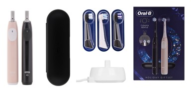 ORAL-B Električna četkica za zube iO2 Duo XMAS set