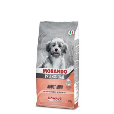 MORANDO Hrana za pse Prof Adult Mini, losos i riža, 1,5 kg
