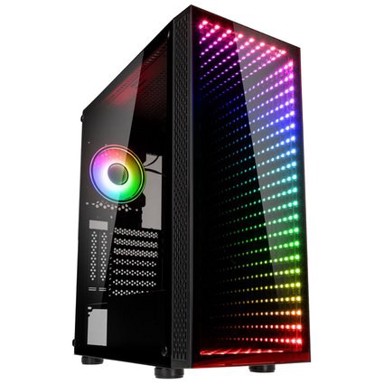 KOLINK Kućište Void Rift ARGB, mid tower, ATX, kaljeno staklno, crno