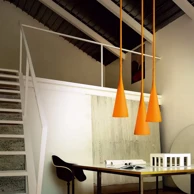 FOSCARINI Visilica Uto E27, narančasta