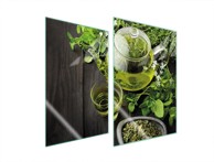 TMK Staklena zaštita za štednjak ili ploču za kuhanje iz dva dijela 35x52, piće