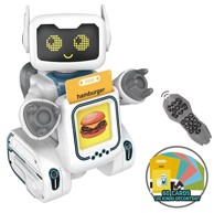 KAZOO TOYS Interaktivni robot na daljinsko upravljanje K44, 60 kartica za učenje engleskog jezika