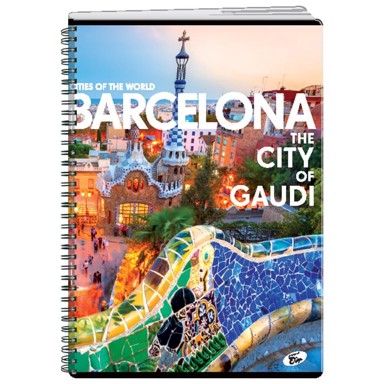 Kolegij Blok, A4, crte, 70 listova, cities of the world