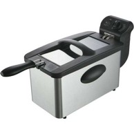 CONTINENTAL EDISON Friteza na zrak, siva, 2000 W, 3 L